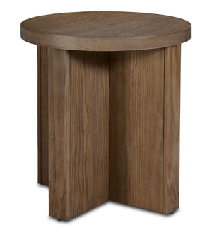 Elenore 22" End Table - Light Brown