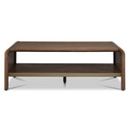 Elure 50" Waterfall Coffee Table - Latte