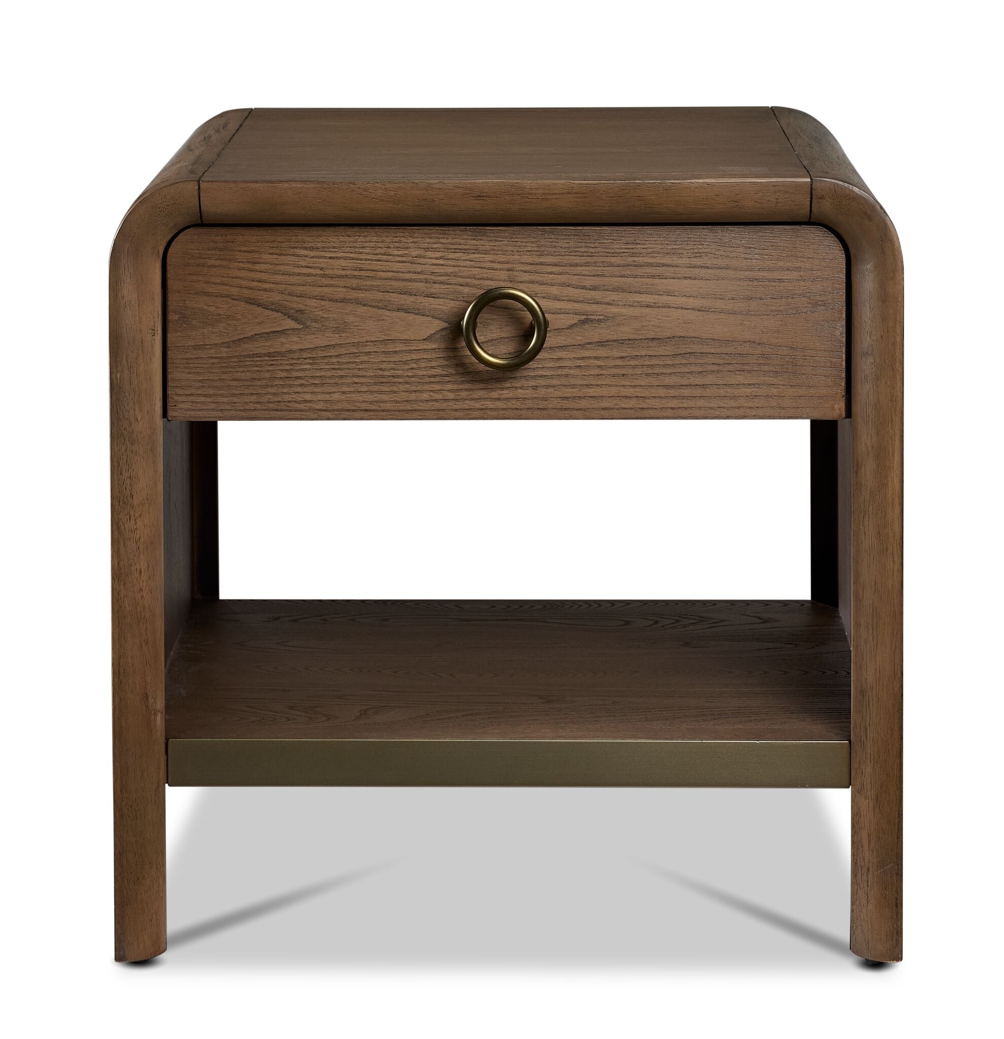 In Harmony - Elure 24" Waterfall End Table - Latte