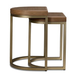 Elure 20" Bridges Nesting Tables - Latte