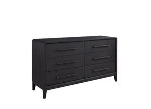 Elure 6-Drawer Dresser - Peppercorn