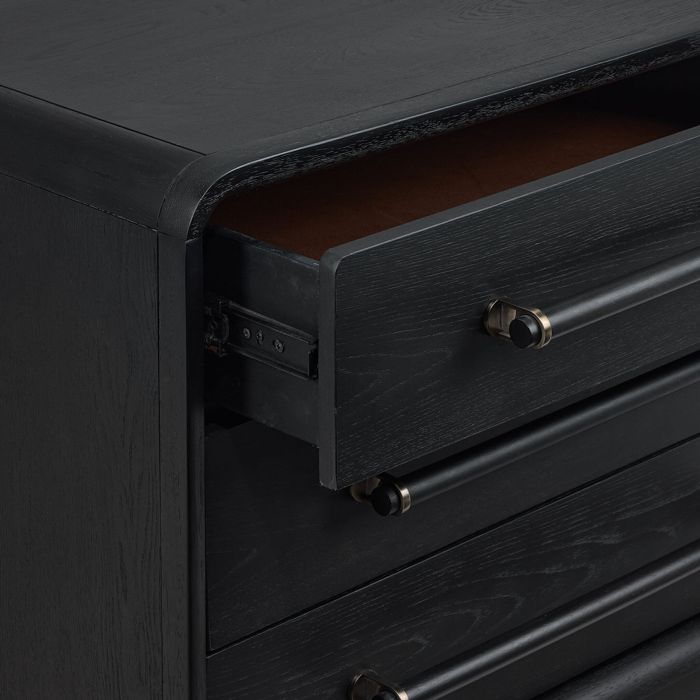 In Harmony - Elure Night Table - Peppercorn