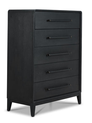 Elure 5-Drawer Chest - Peppercorn