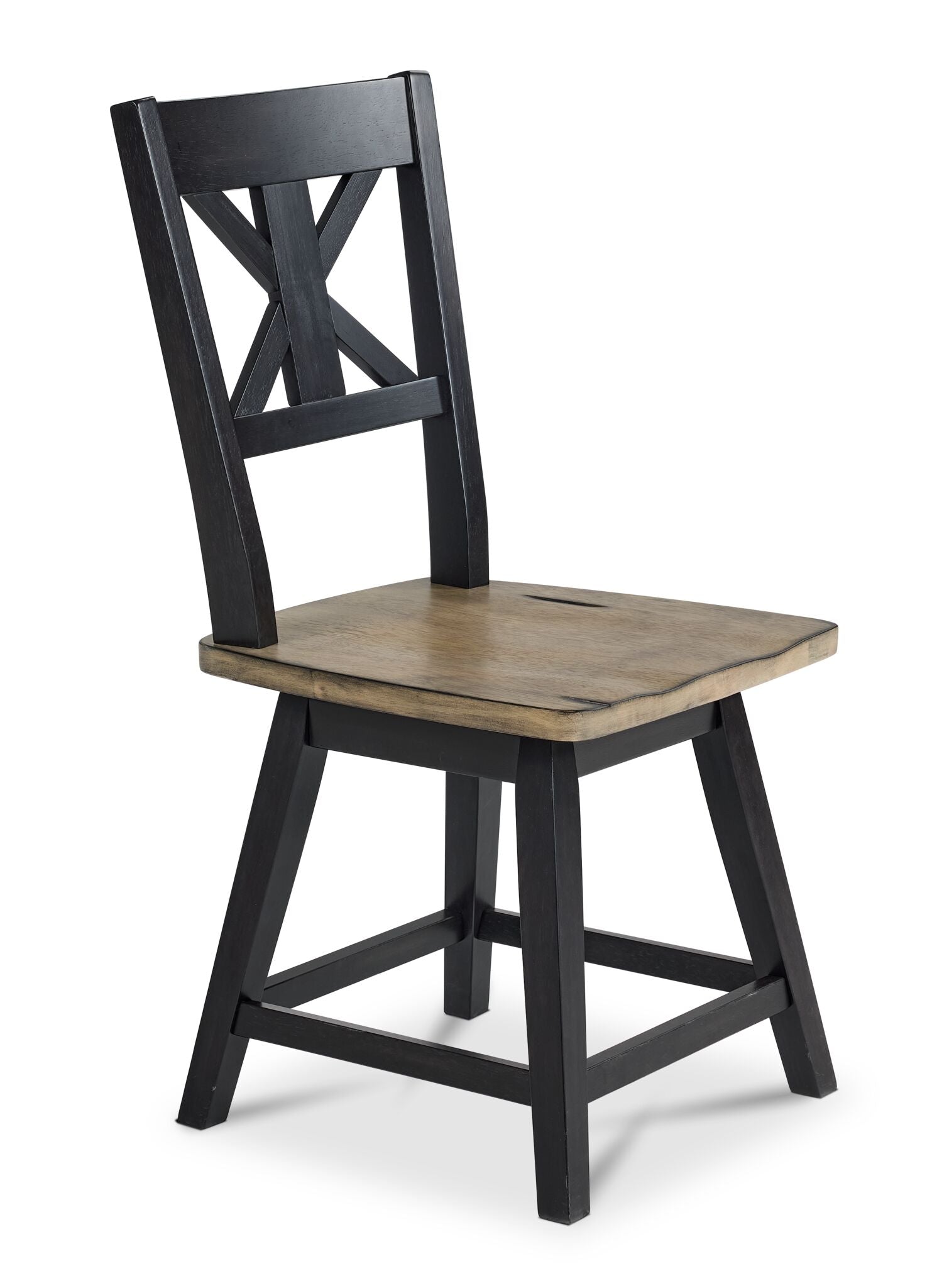 Ember Dining Swivel Chair - Espresso, Grey