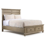 Emma 3-Piece Full Storage Bed - Oak