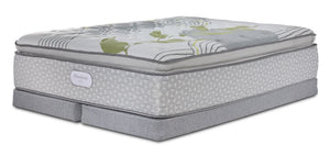 Beautyrest Max+ Essence Euro Top Luxury Firm King Mattress and Low Profile Split Boxspring Set