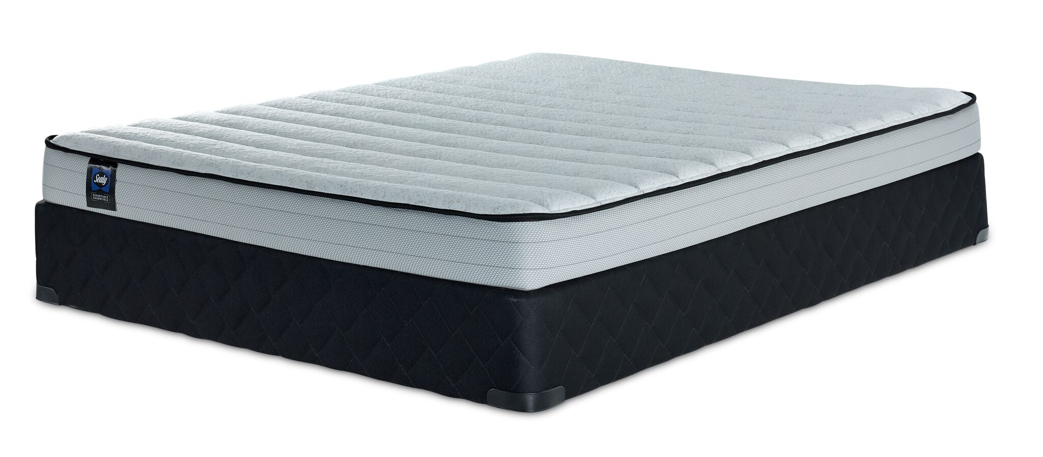 Sealy® Essentials Evan II Medium Queen Mattress and Boxspring