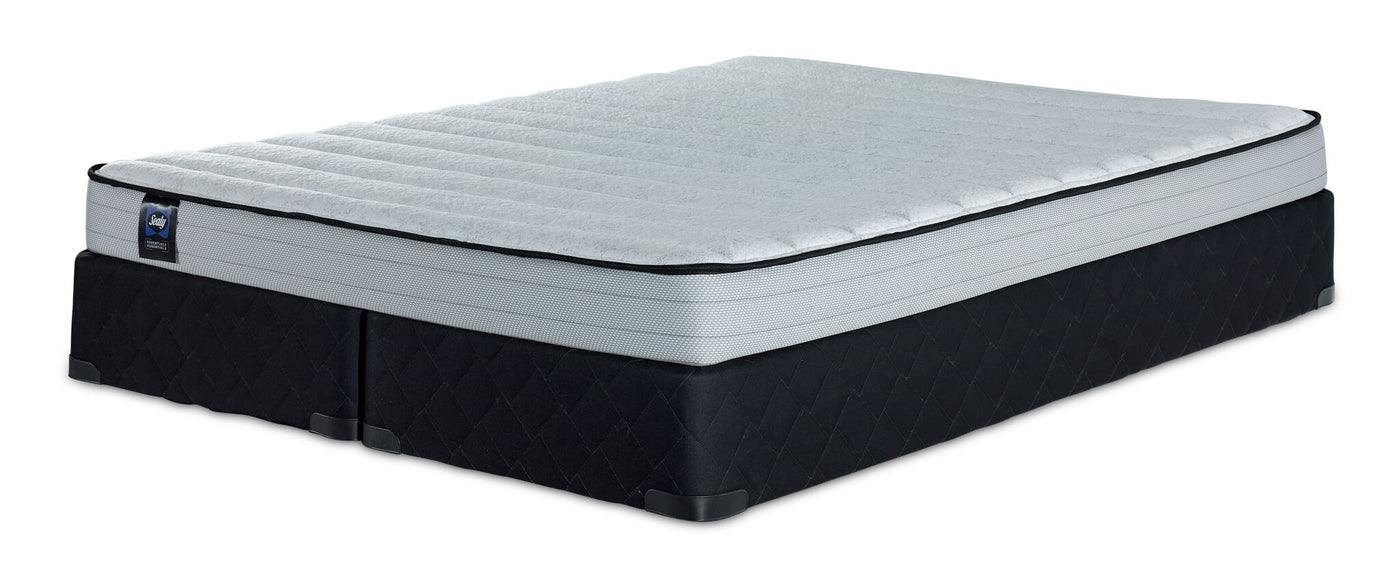 Sealy® Essentials Evan II Medium Queen Mattress and Split Boxspring