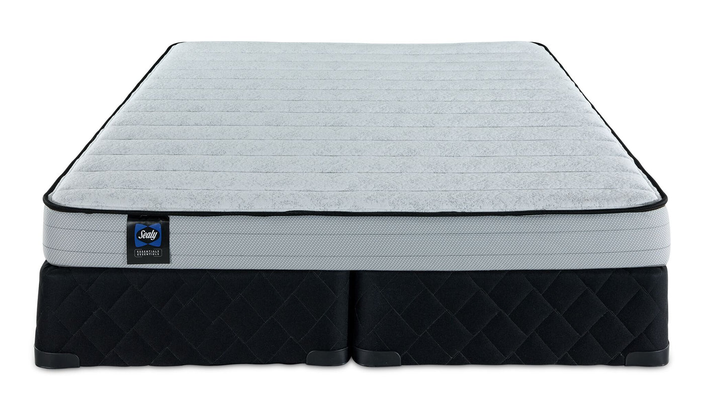Sealy® Essentials Evan II Medium Queen Mattress and Split Boxspring