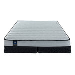 Sealy® Essentials Evan II Medium Queen Mattress and Split Low-Profile Boxspring