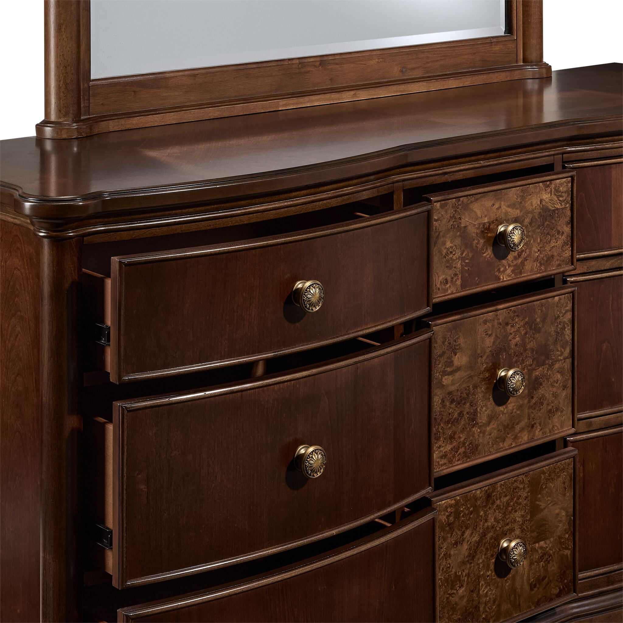 Florence 6-Drawer Dresser - Brown