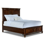 Florence 3 - Piece King Storage Bed - Brown