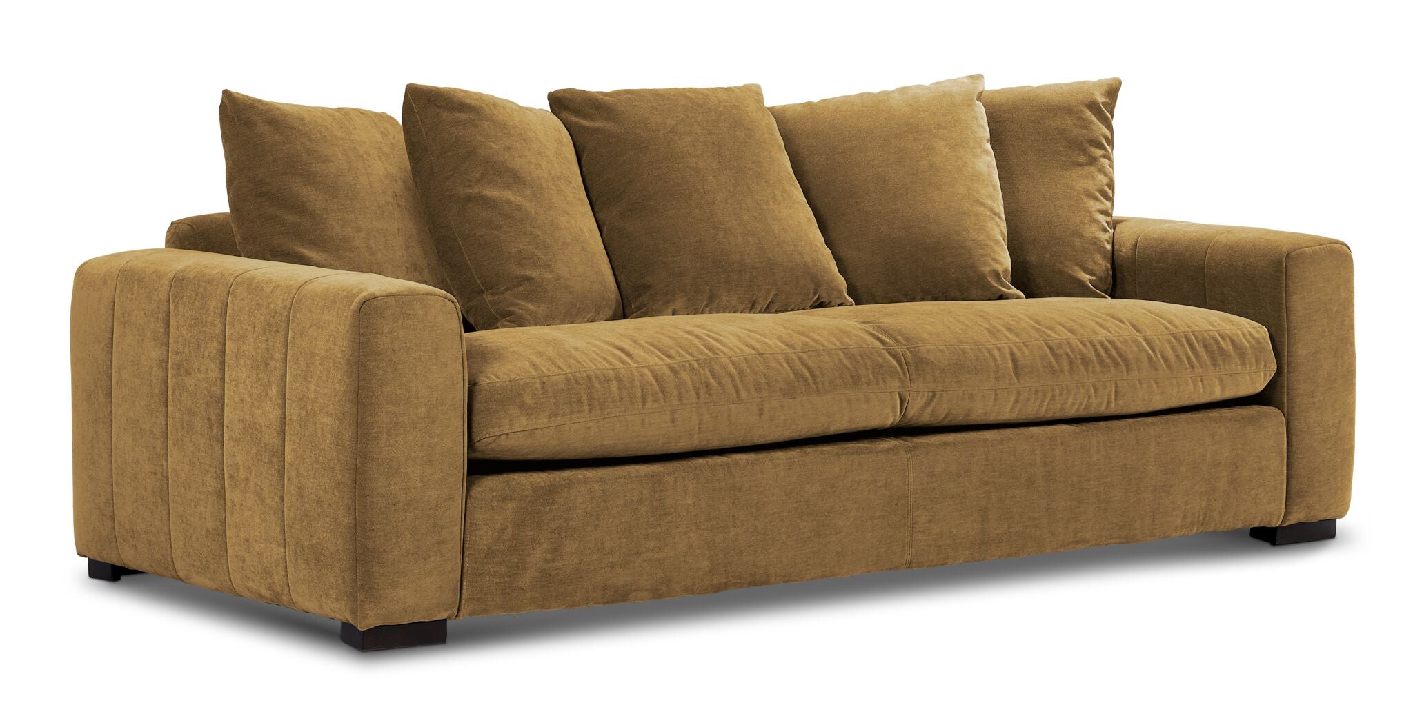 Frazer Sofa and Loveseat Set - Fennel Seed