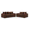 Frazer Sofa and Loveseat Set - Caramel