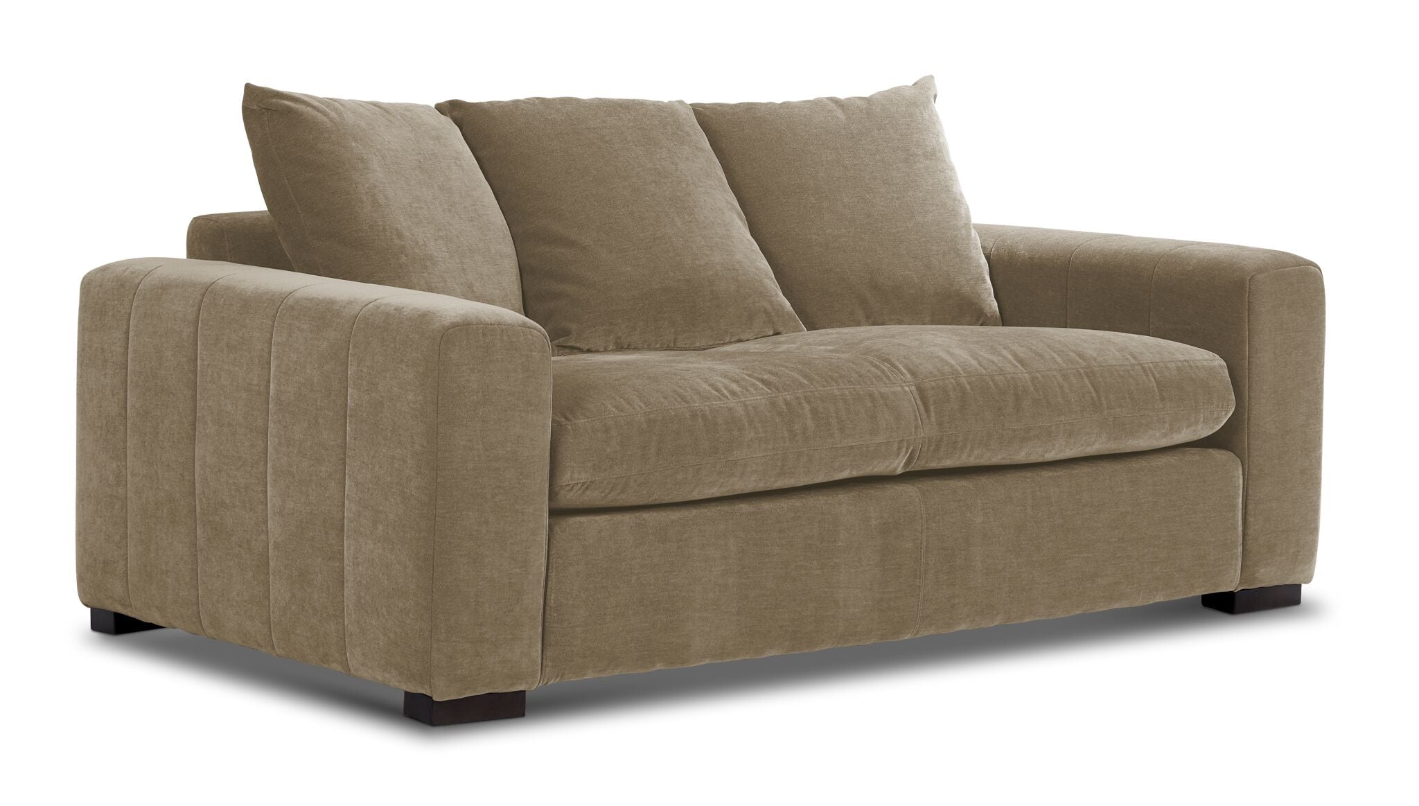 Frazer Sofa and Loveseat Set - Mushroom