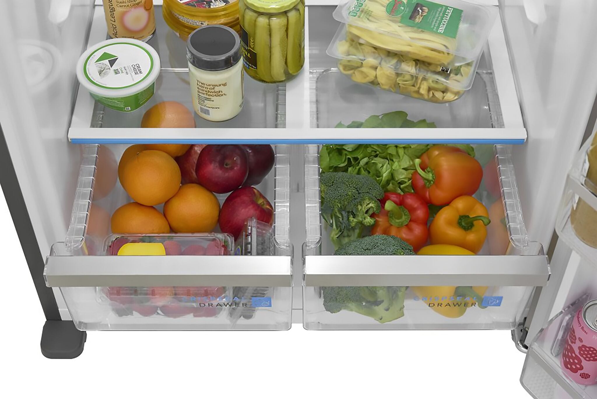 Frigidaire Gallery 30" 20 Cu. Ft. Stainless Steel Top-Freezer Refrigerator - GRTE2055AF