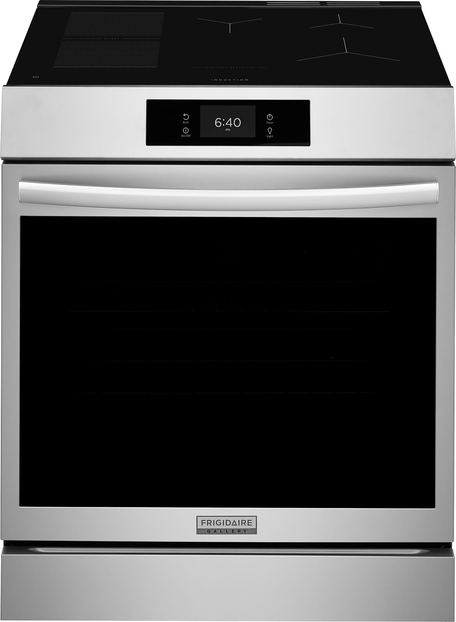 Frigidaire Gallery Stainless Steel Freestanding Induction Range with Stone-Baked Pizza (6.2 Cu. Ft.) - GCFI307CBF