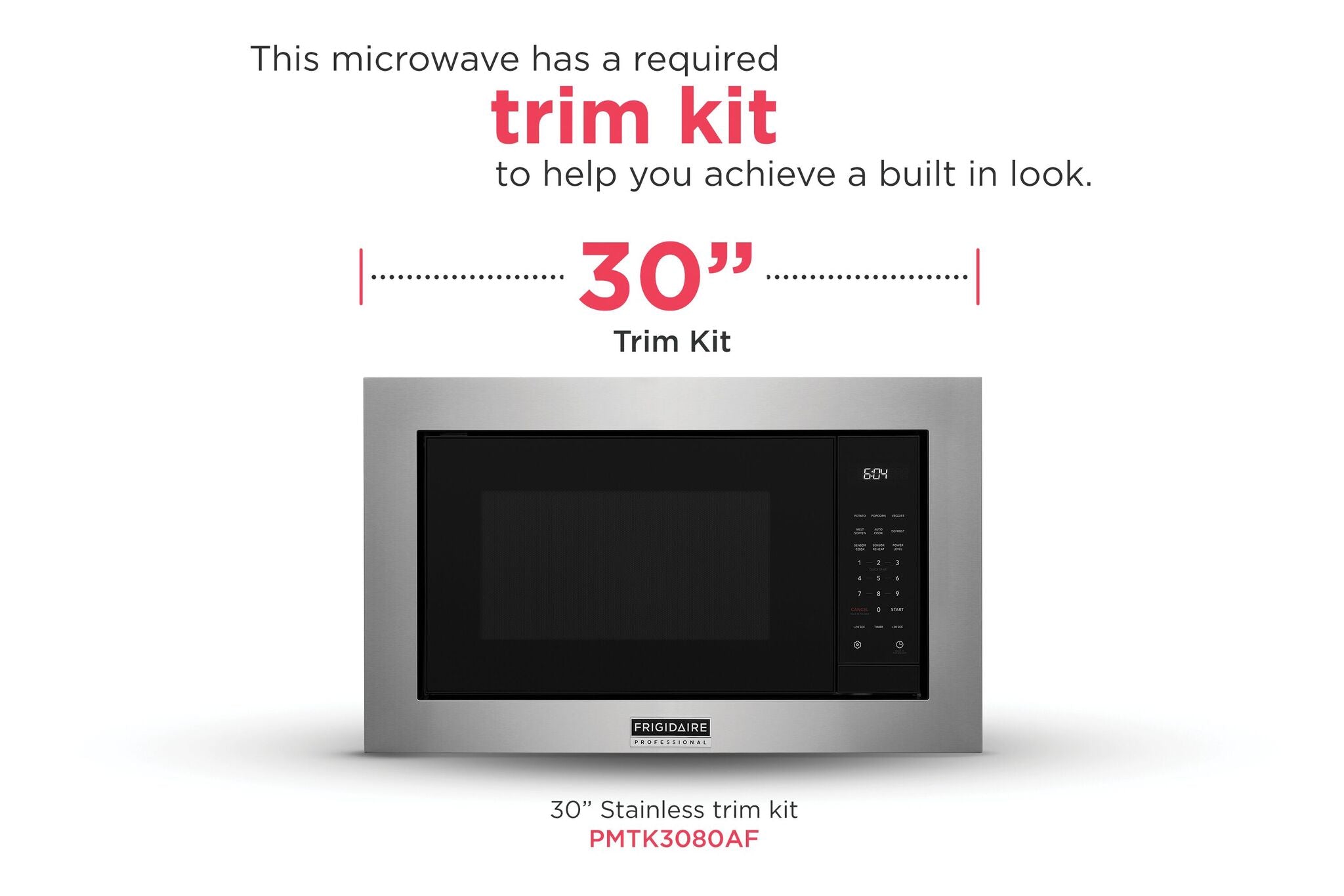Frigidaire Professional Stainless Steel Built-In Microwave (2.2 Cu. Ft.) - PDSH4816BF--