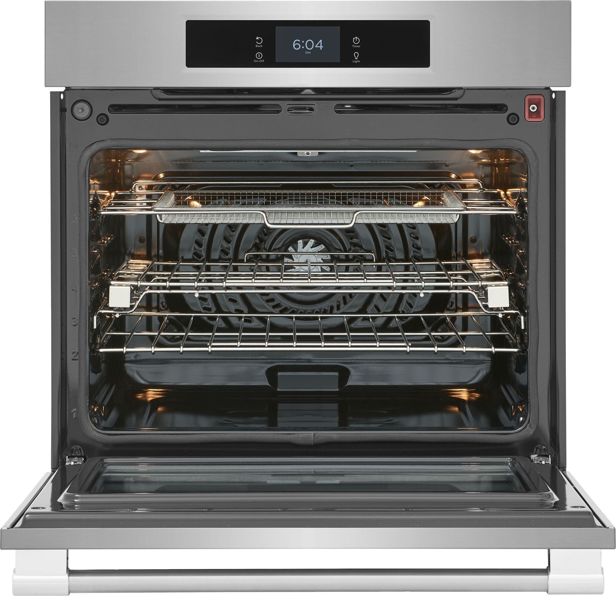 Frigidaire Professional Stainless Steel 30" Single Wall Oven with Stone-Baked Pizza Mode (5.3 Cu. Ft.) - PCWS3085AF
