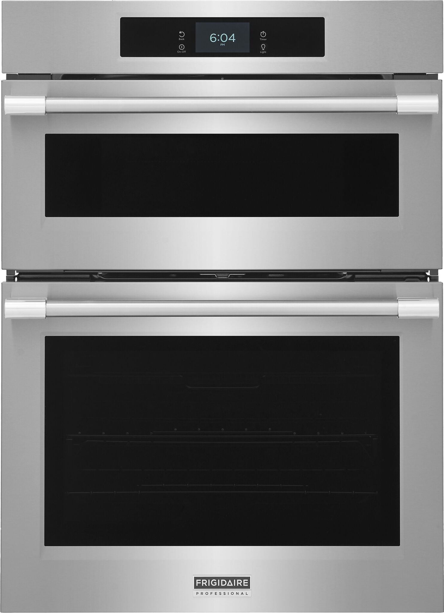 Frigidaire Professional Stainless Steel 30" Microwave (1.7 Cu. Ft.) Combination Wall Oven (5.3 Cu. Ft.) with Stone-Baked Pizza Mode - PCWM3085AF