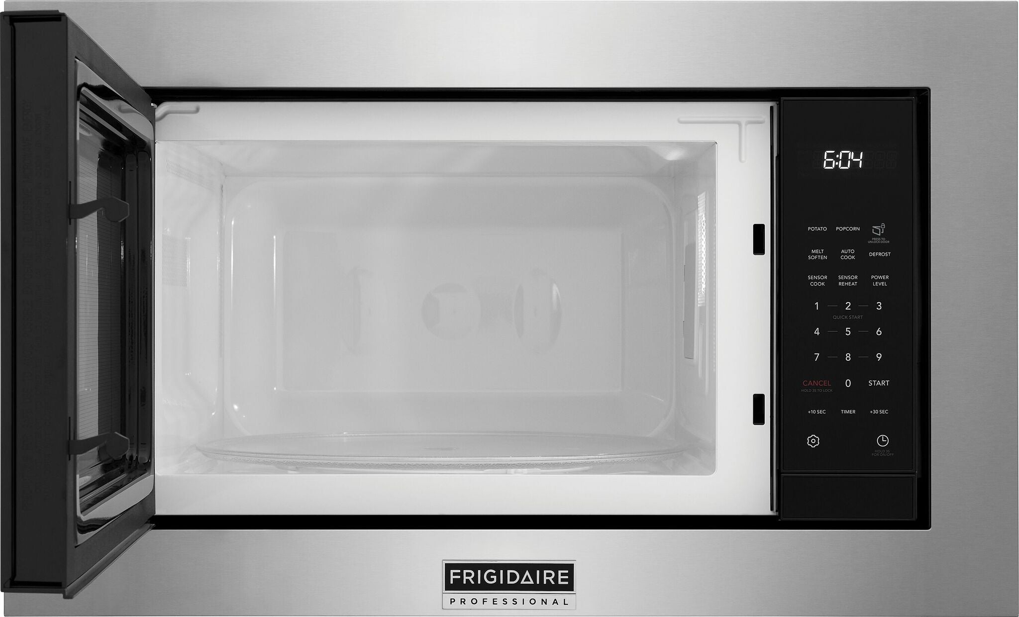 Frigidaire Professional Stainless Steel Built-In Microwave (2.2 Cu. Ft.) with Trim Kit- PMBS3080BF/ PMTK3080AF