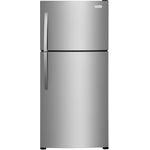 Frigidaire 30" 20 Cu. Ft. Stainless Steel Top-Freezer Refrigerator - FFHT2022AS