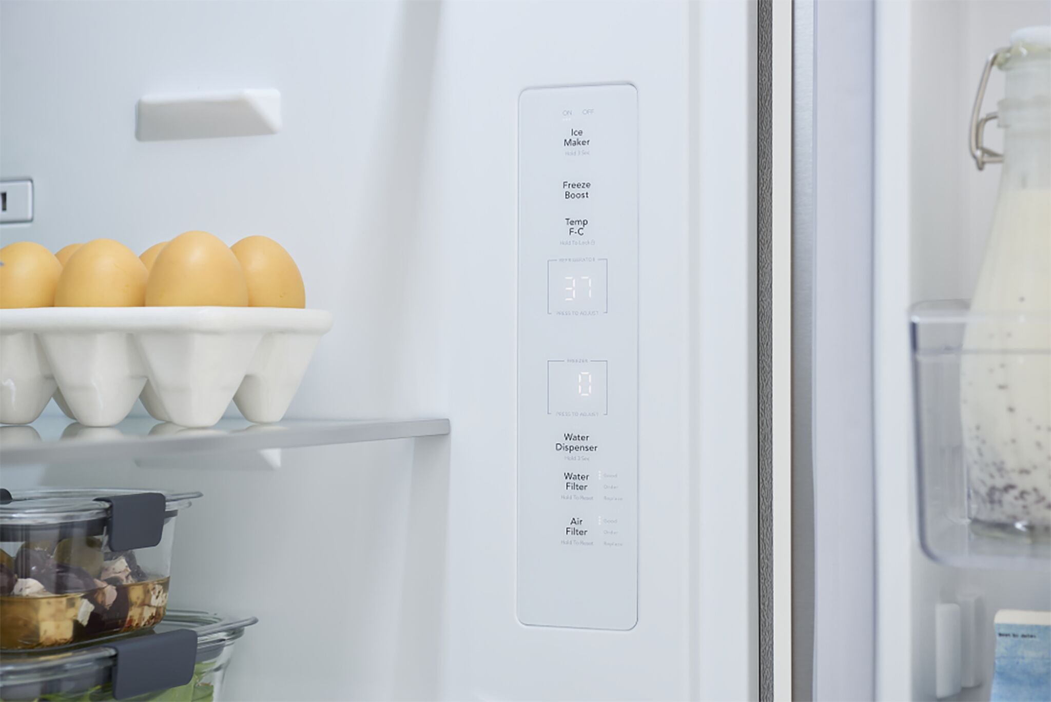 Frigidaire Gallery 30" 20.32 Cu. Ft. Smudge-Proof Stainless Steel Bottom-Freezer Refrigerator - GRBN2012AF