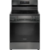 Frigidaire Black Stainless Steel Electric Freestanding Range with Air Fry (5.3 Cu. Ft.) - FCRE308CAD