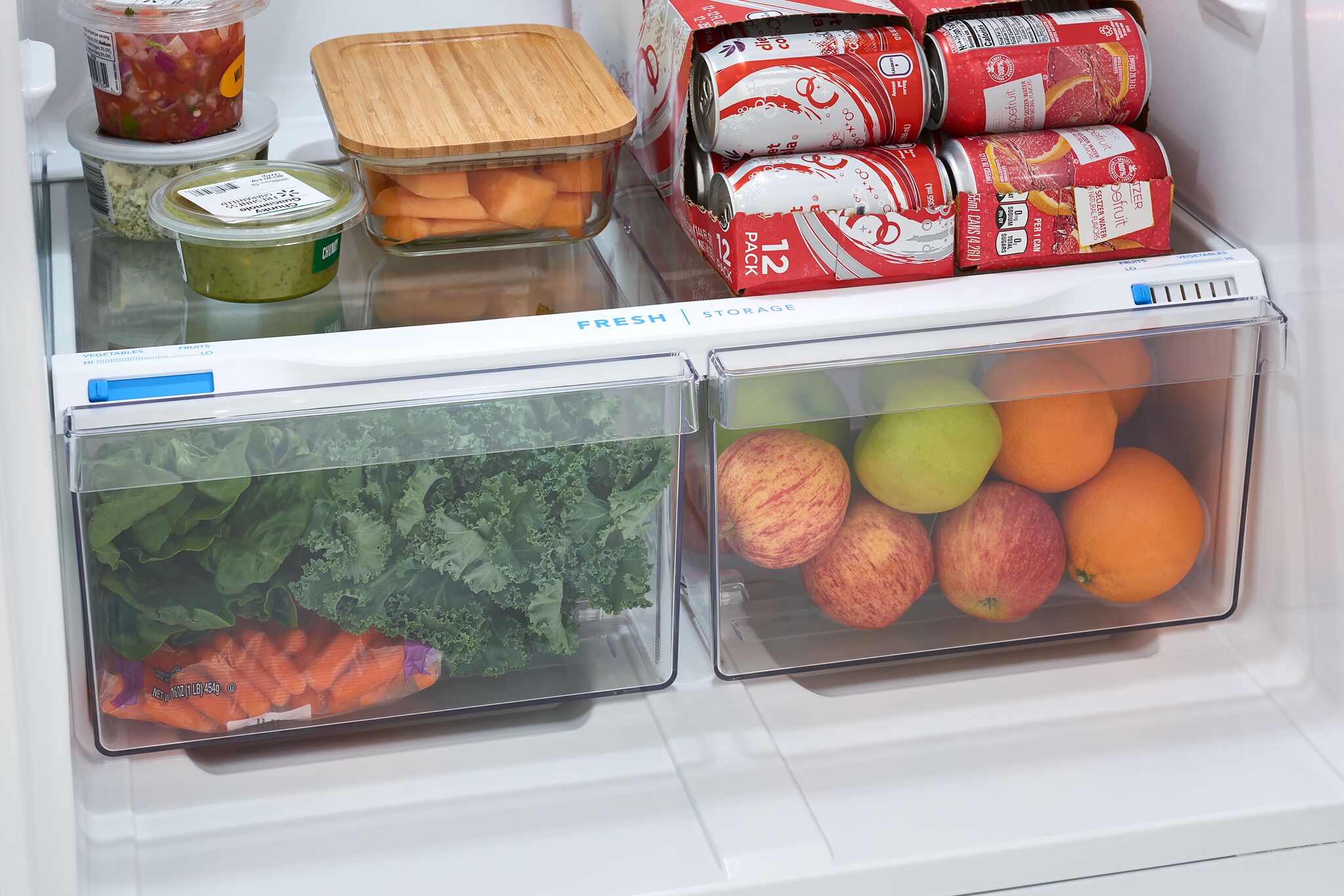 Frigidaire 30" 20 Cu. Ft. White Top-Freezer Refrigerator - FFHT2022AW