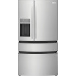 Frigidaire 36" 26 Cu. Ft. Smudge Proof Stainless Steel 4-Door French Door Refrigerator - FRMS2733AV