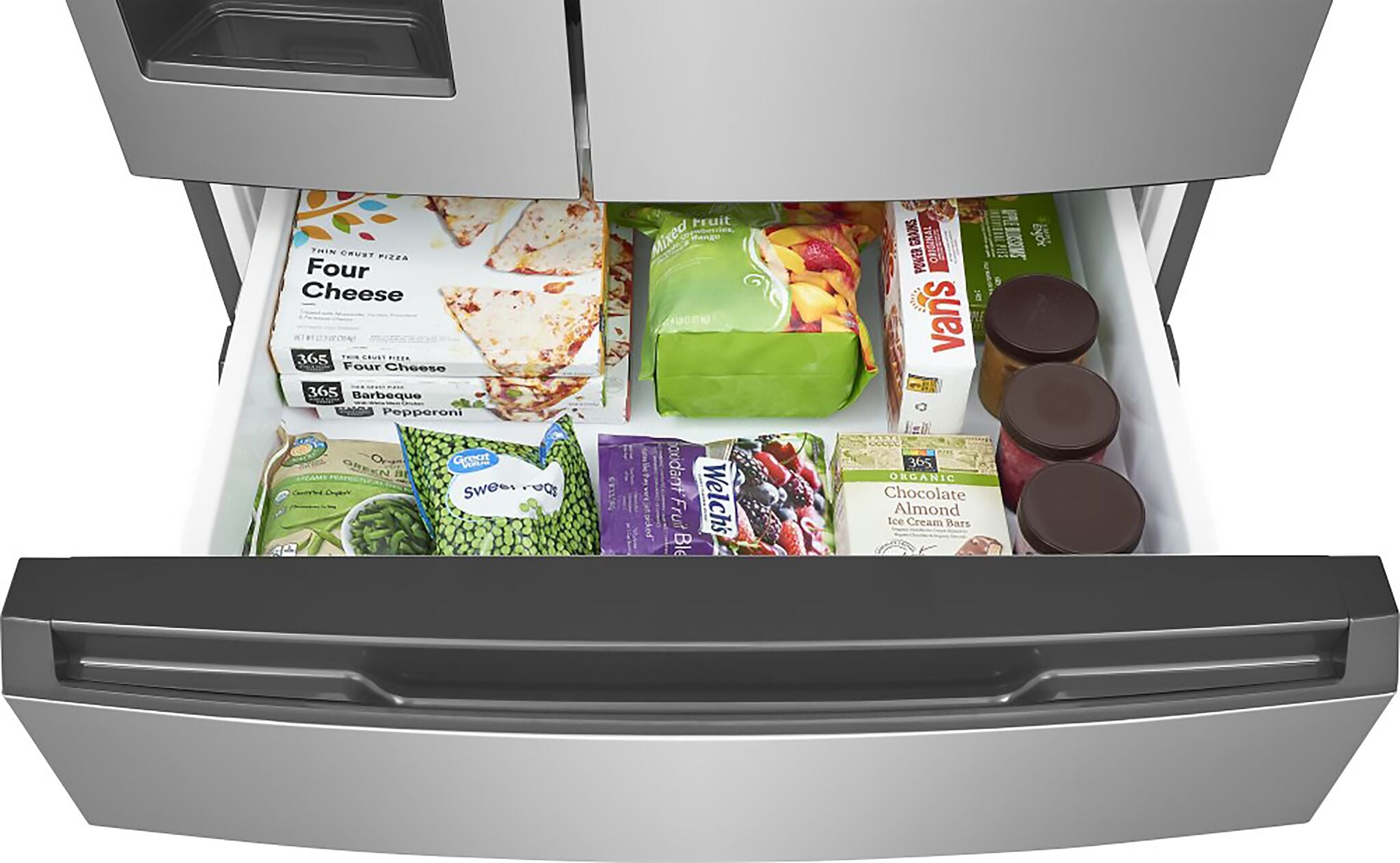 Frigidaire 36" 26 Cu. Ft. Smudge Proof Stainless Steel 4-Door French Door Refrigerator - FRMS2733AV