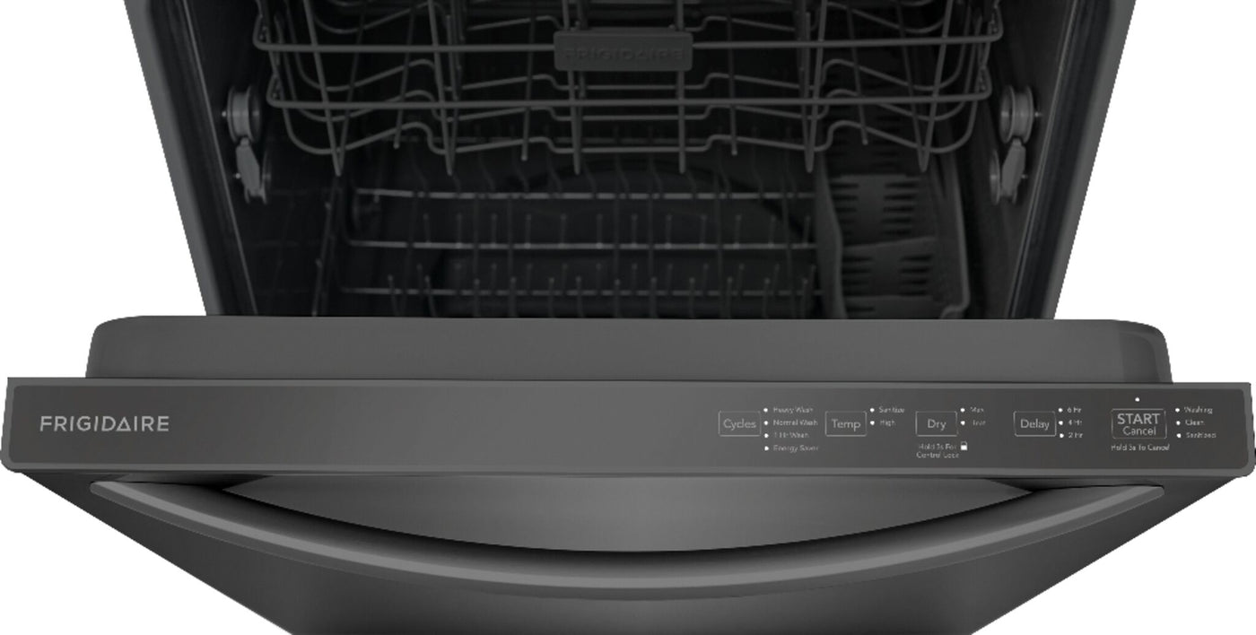 Frigidaire 24" Black Stainless Steel Built-In Dishwasher - FDPH4316AD