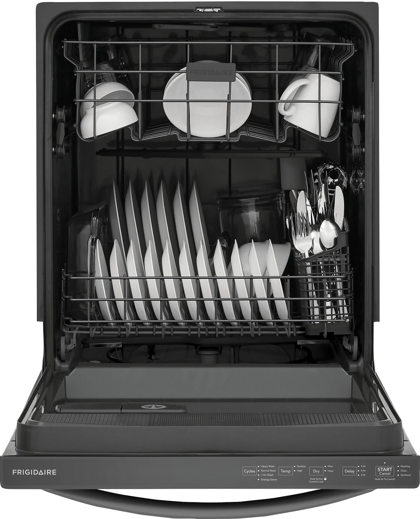 Frigidaire 24" Black Stainless Steel Built-In Dishwasher - FDPH4316AD