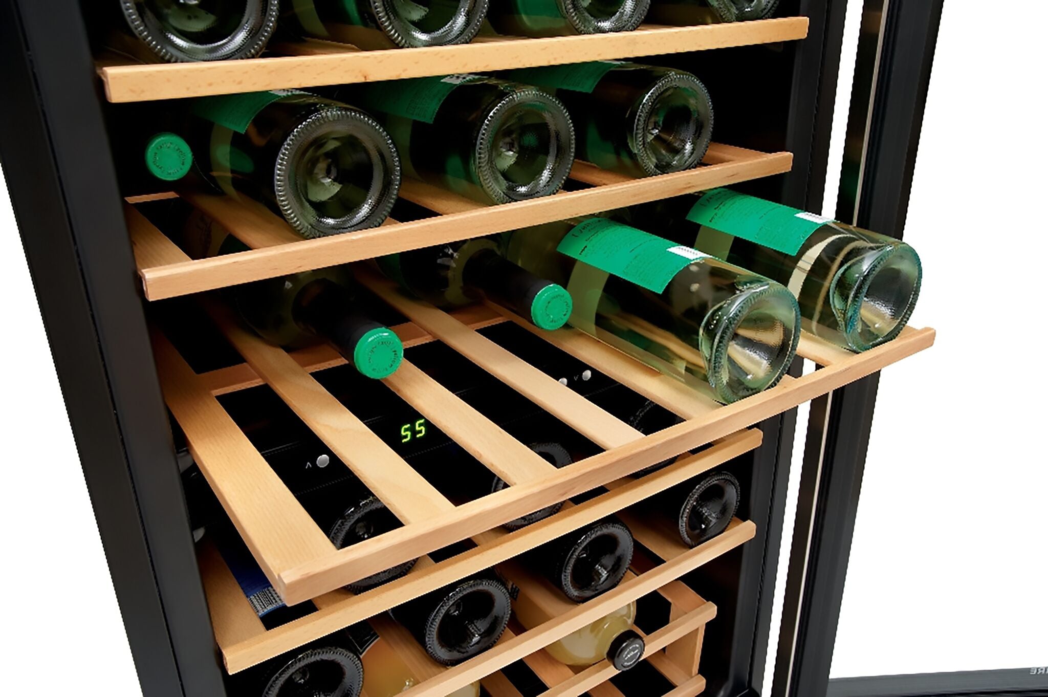 Frigidaire Stainless Steel 45-Bottle Dual Zone Wine Cooler (4.4 Cu. Ft.) - FRWW4543AS