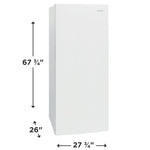 Frigidaire 27.75" 16 Cu. Ft White Garage Ready All Refrigerator - FRAE1626AW