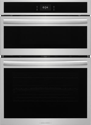 Frigidaire Gallery Stainless Steel 30" Electric Wall Oven and Microwave Combination with Stone-Baked Pizza (5.3 Cu. Ft.) - GCWM3070AF