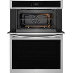 Frigidaire Gallery Stainless Steel 30" Electric Wall Oven and Microwave Combination with Stone-Baked Pizza (5.3 Cu. Ft.) - GCWM3070AF