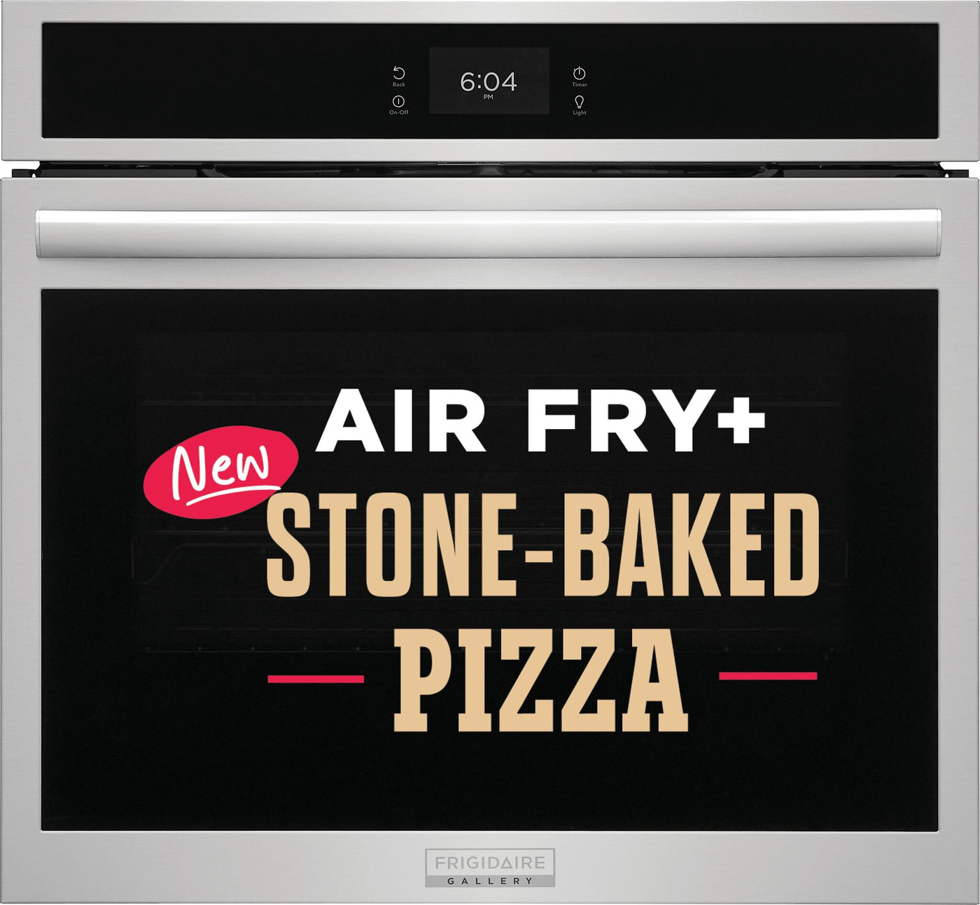Frigidaire Gallery Stainless Steel 30" Single Electric Wall Oven with Stone-Baked Pizza (5.3 Cu. Ft.) - GCWS3070AF--