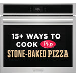 Frigidaire Gallery Stainless Steel 30" Single Electric Wall Oven with Stone-Baked Pizza (5.3 Cu. Ft.) - GCWS3070AF--