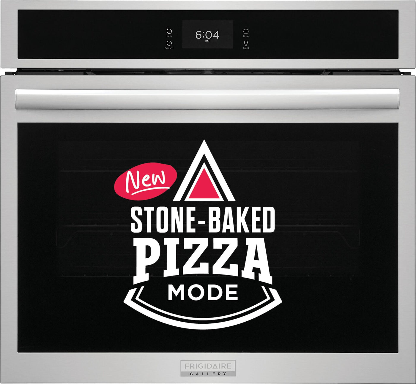 Frigidaire Gallery Stainless Steel 30" Single Electric Wall Oven with Stone-Baked Pizza (5.3 Cu. Ft.) - GCWS3070AF--