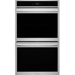 Frigidaire Gallery Stainless Steel 30" Double Electric Wall Oven with Stone-Baked Pizza (10.6 Cu. Ft.) - GCWD3070AF