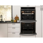 Frigidaire Gallery Stainless Steel 30" Double Electric Wall Oven with Stone-Baked Pizza (10.6 Cu. Ft.) - GCWD3070AF