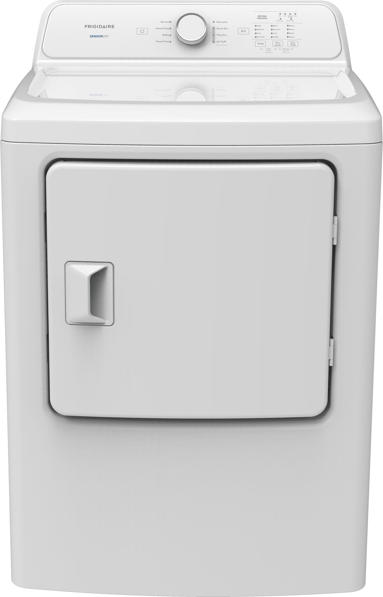 Frigidaire White Electric Top Load Dryer (7 Cu. Ft.) - FLVE700CAW