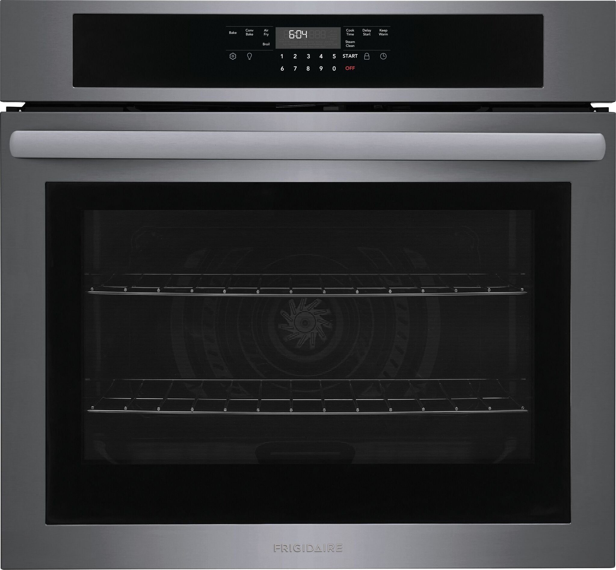 Frigidaire Black Stainless Steel 30" Single Wall Oven (5.3 Cu. Ft.)- FCWS3030AD