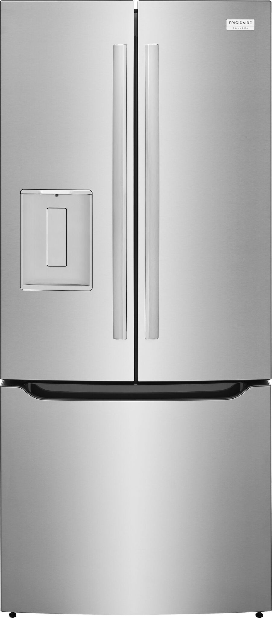 Frigidaire Gallery 30" 20.0 Cu. Ft. Stainless Steel Standard-Depth French Door Refrigerator - GRFS2023AF