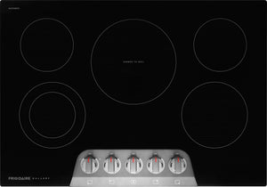 Frigidaire Gallery Black Stainless Steel 30" Electric Cooktop - GCCE3070BD