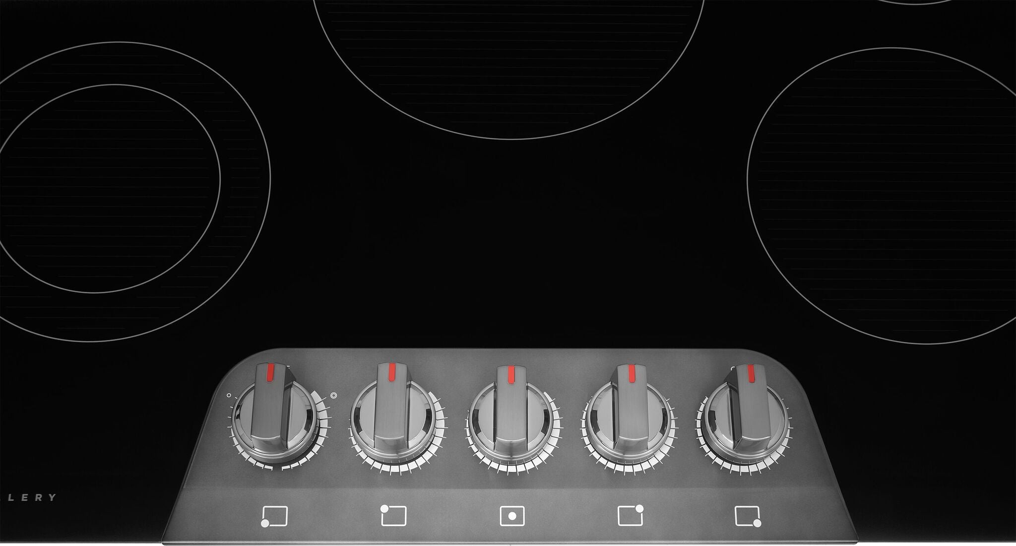 Frigidaire Gallery Black Stainless Steel 30" Electric Cooktop - GCCE3070BD