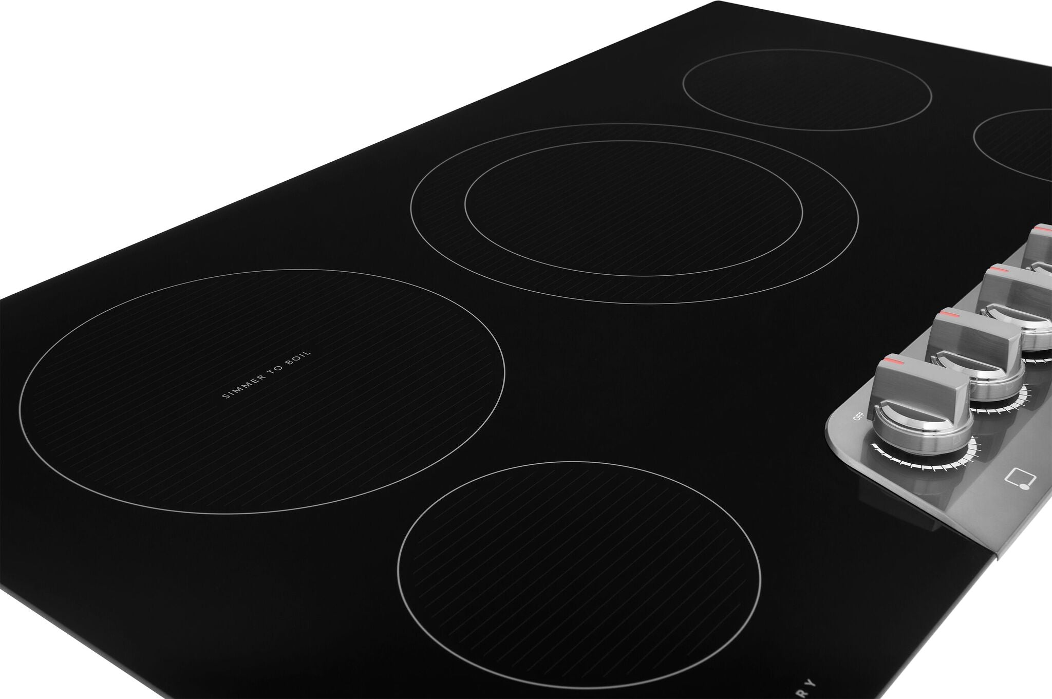 Frigidaire Gallery Black Stainless Steel 36" Electric Cooktop - GCCE3670BD