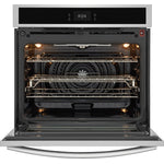 Frigidaire Gallery Stainless Steel 30" Single Electric Wall Oven with Stone-Baked Pizza (5.3 Cu. Ft.) - GCWS3070AF