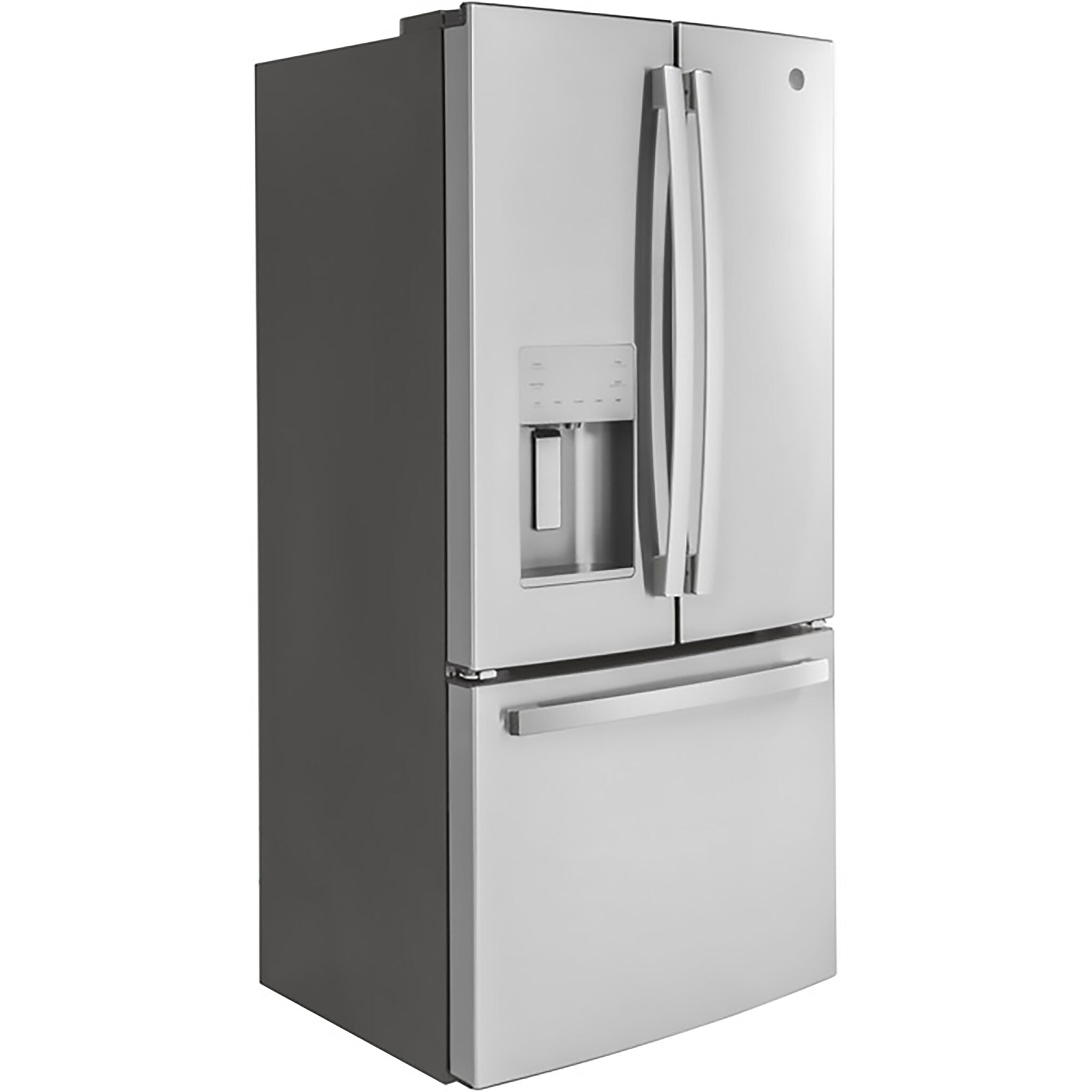 GE Profile 32.75" 24.8 Cu. Ft. Fingerprint Resistant Stainless Steel French Door Refrigerator - PFE24HYRCFS